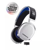 SteelSeries Arctis 7P+ weiß 61471 brezžično Gaming-Headset za PlayStation