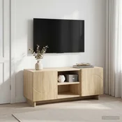 vidaXL TV stojalo 90 x 34,5 x 40 cm Sonoma hrast Inženirski les