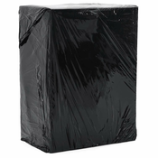 vidaXL raztegljiva folija 6 kosa črna 23 µm 50 cm x 300 m