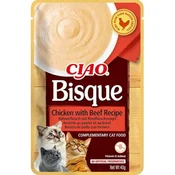 Inaba Ciao Bisque piščanec in govedina 40 g