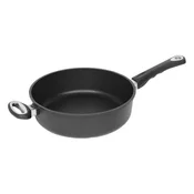 Deep frying pan, aluminum, 28 cm, induction, with 2 handles - AMT Gast