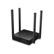 TP-Link Archer C54, Wi-Fi 5 (802.11ac), Dvofrekvencijski (2,4 GHz / 5 GHz), Ethernet LAN veza, Crno, Stolni usmjerivac