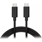 shumee Veho USB-C na USB-C polnilni in sinhronizacijski kabel (1 m), VCL-006-C2C