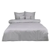 shumee Damaskasta posteljnina, 1cm črte (160x200-1,70x80-2)