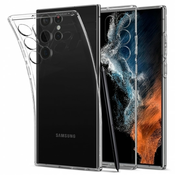 SPIGEN LIQUID CRYSTAL OVITEK ZA SAMSUNG GALAXY S22 ULTRA - CRYSTAL CLEAR
