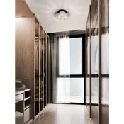 LAWAN PLAFONSKA LAMPA G9 IP20/KROM & MATT CRNA NL9009292