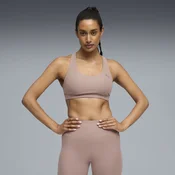 PUMA CLOUDSPUN Training Bra Women, Clothing, Sandstone, XXS
