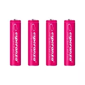 Esperanza eza102r esperanza polnilna ni-mh aaa 1000mah 4ks rdeča