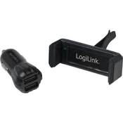 LogiLink PA0133 PA0133 USB punjač Osobno vozilo, Teretno vozilo Izlazna struja maks. 2000 mA 2 x USB