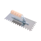 GLADILKA ZOBATA 10mm 12x28cm JEKLENA, LESEN ROČAJ, RAIMONDI | Topdom