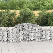 Lucne gabionske košare 30 kom 300x30x80/100cm pocincano željezo