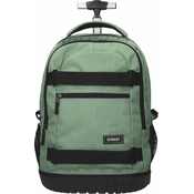 Street - Školski ruksak na kotacima Street Trolley Impact, Olive