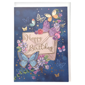 Viter cestitka lovely birthday 12x17cm ( CL22_5 )