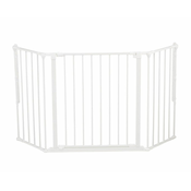 BabyDan Varnostna ograja FLEX M 90-146cm bela
