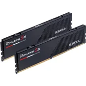 RAM DDR5 32GB Kit (2x 16GB) 6000MHz CL36 1.35V, G.SKILL Ripjaws S5 AMD EXPO - F5-6000J3636F16GX2-RS5K