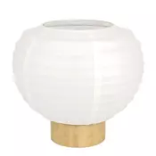 NAMIZNA SVETILKA 1xE27 LES/PAPIR BELA SUMMERHILL 44067