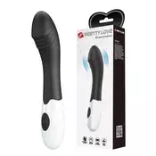 Vibrator Elemental, 19cm, Crni