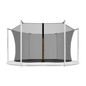 INLEA Notranja varnostna mreža za trampolin, skupni premer 366 cm, za 6 stebrov – črna