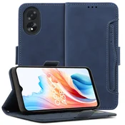 GS Ovitek za Oppo A38/A18, reža za kartico, moder