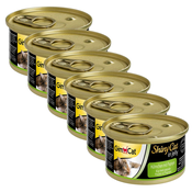 GimCat ShinyCat piletina + papaja 6 x 70 g