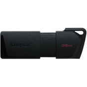 Kingston 32GB DataTraveler Exodia M USB slider cap USB 3.2 Gen2, black - DTXM/32GB