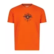 CMP MAN T-SHIRT, maja m.kr poh, oranžna 30T5057