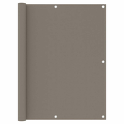 shumee Balkonsko platno taupe 120x300 cm oksford blago