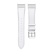 INF Usnjen pašček za uro Fitbit Charge 3/4 White, (21684476)