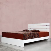 Hanah Home Francuski ležaj Fuga 140, 145x100x205 cm, Beli