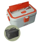 Brandani Termo posoda za prenos hrane, Lunch Box 1,8l/sivo-rdeča/inox, pvc