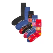 Jack & Jones Muške carape Xmas, Šarene