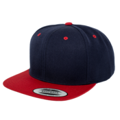 Kačket snapback Two tone mornarsko-crvena