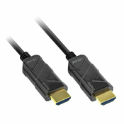 InLine HDMI 8K4K AOC Kabel, schwarz - 50m 17950I