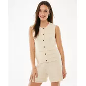 Mexx Ženski prsluk MF006605361W, Regular, Krem