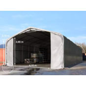 Toolport skladiščni šotor (6x12m, z vrati, 4,1x2,9m, PVC, 7200g/m2)