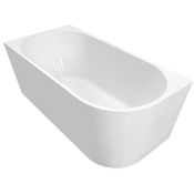AQUALINE TIBERA L Asimetrična Stoječa Kad 150x75cm - Eleganten Dizajn in Maksimalno Udobje