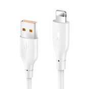 Data kabl KONFULON DC64/ 3A/ USB iPhone Lightning beli 1m