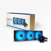Hladnjak Chieftec Iceberg 360 CLC-360-RGB Black vodeno hladenje
