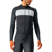 Castelli Prologo 7 Long Sleeve Dres Black/Silver Gray/Ivory S