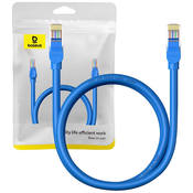 Baseus Round Cable Ethernet RJ45, Cat.6, 1m (blue)