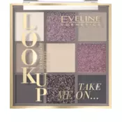 EVELINE - EYESHADOW - LOOK UP 9 COLORS - TAKE MY ON