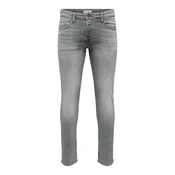Only & Sons Kavbojke ONSLOOM siv denim