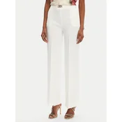 Marciano Guess Hlače iz tkanine 5RGB02 7115A Écru Regular Fit
