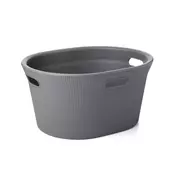 TATAY KORPA ZA VEŠ BAOBAB 35L 52X42,5X26,5CM POLIPOPILEN SIVA