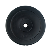 Plastični ploščati utežni disk CEM 10 kg (1 kos)