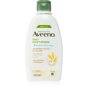 Aveeno Daily Moisturising Yoghurt body wash hranilni gel za prhanje Vanilla & Yoghurt 300 ml