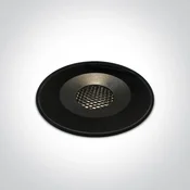 PODNA UGRADBENA SVJETILJKA LED 6W/3000K/460m IP67 CRNA
