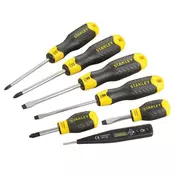 STANLEY ODVIJAC CUSHION GRIP /SET 6kom +TESTER 220V