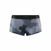 Craft ženske boksarice greatness waistband boxer black/asphalt