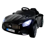 R-Sport Električni avto Cabrio B3 Črna barva